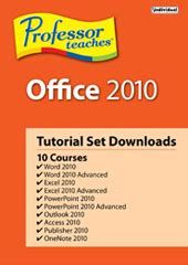 professor teaches office 2010